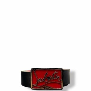 Christian Louboutin Ricky Logo Belt